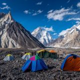 K2 Base Camp Trek: mountain hiking adventure in the north of Pakistan